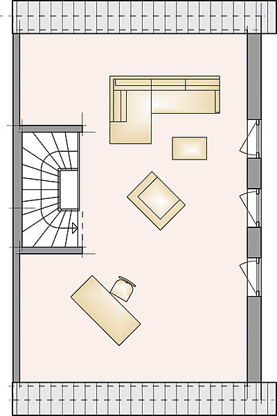 Doppelhaus Typ C – Grundriss 2