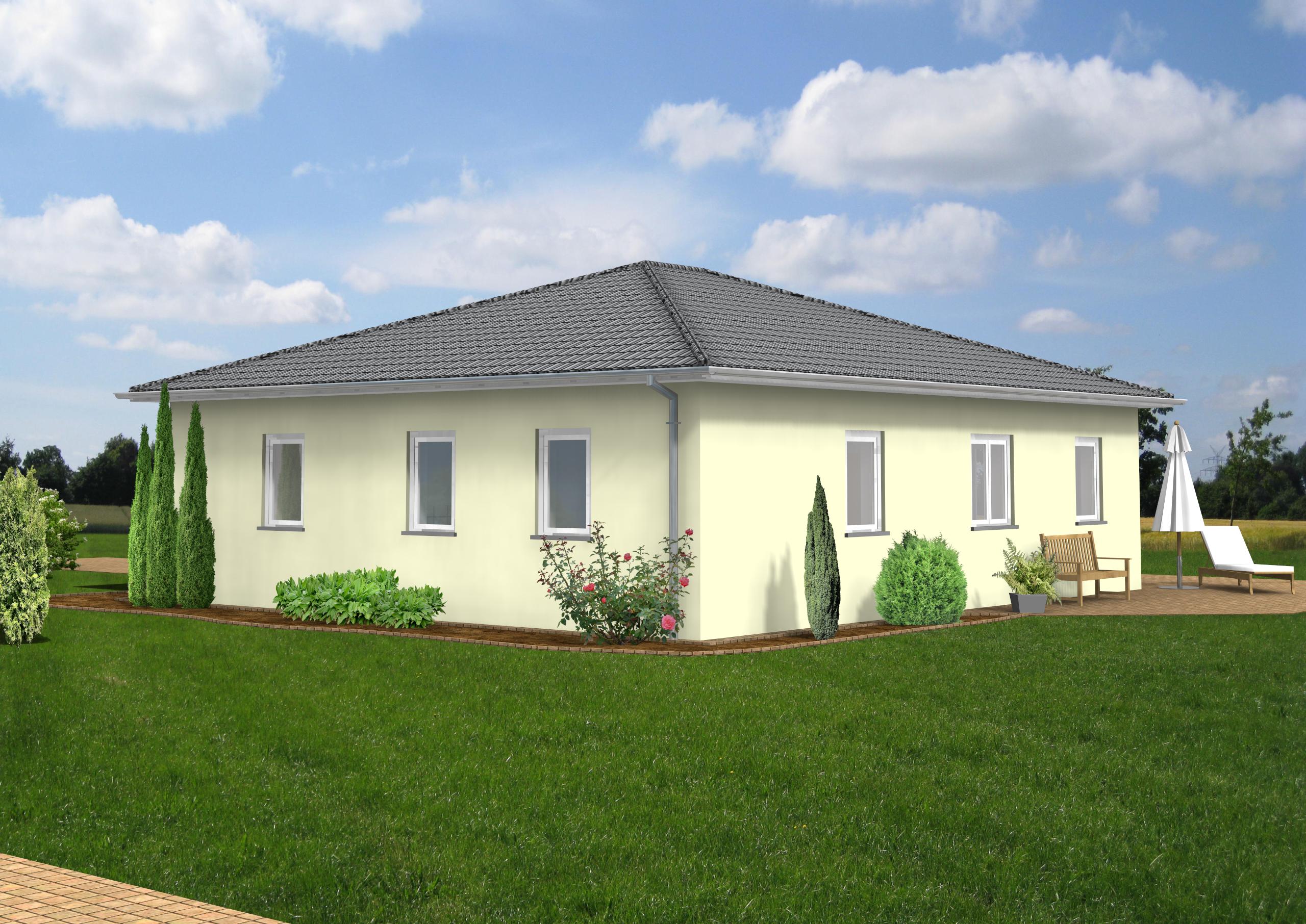 Bungalow Typ M – Ansicht 2